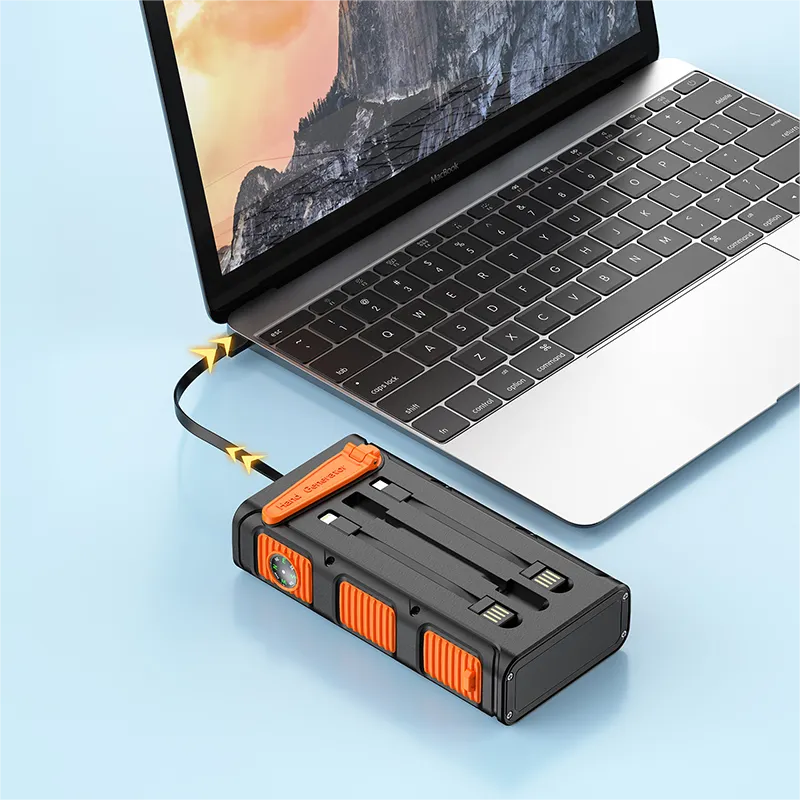 Solar Hand Crank Power Bank